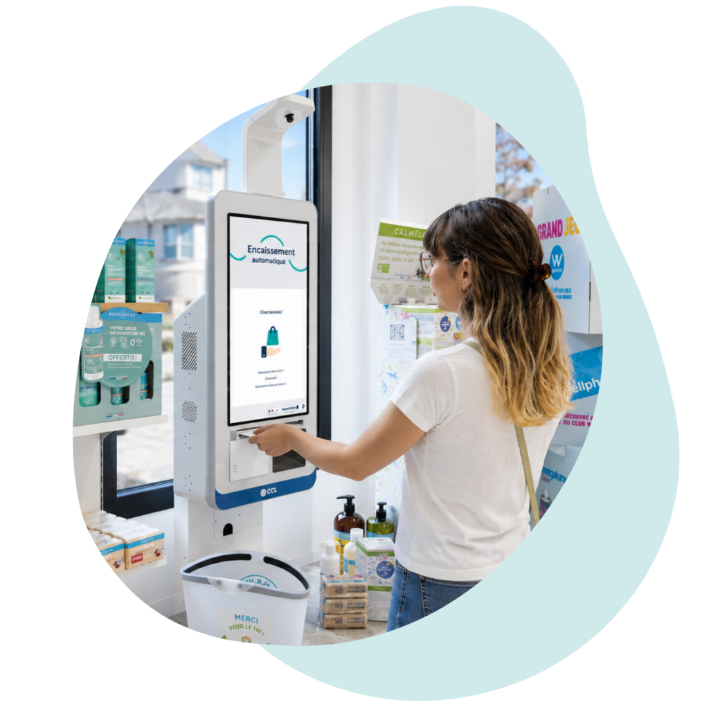 Bornes de paiement id. pour officines