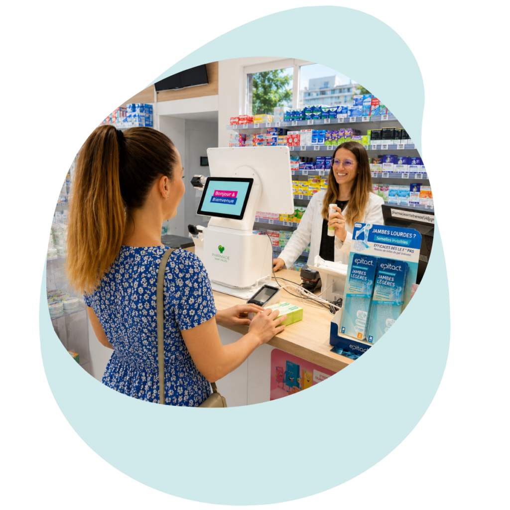 Bornes de paiement id. pour officines