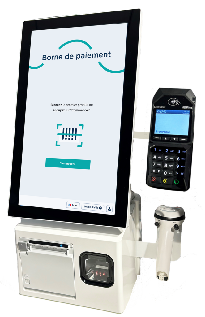 Bornes de paiement id. pour officines